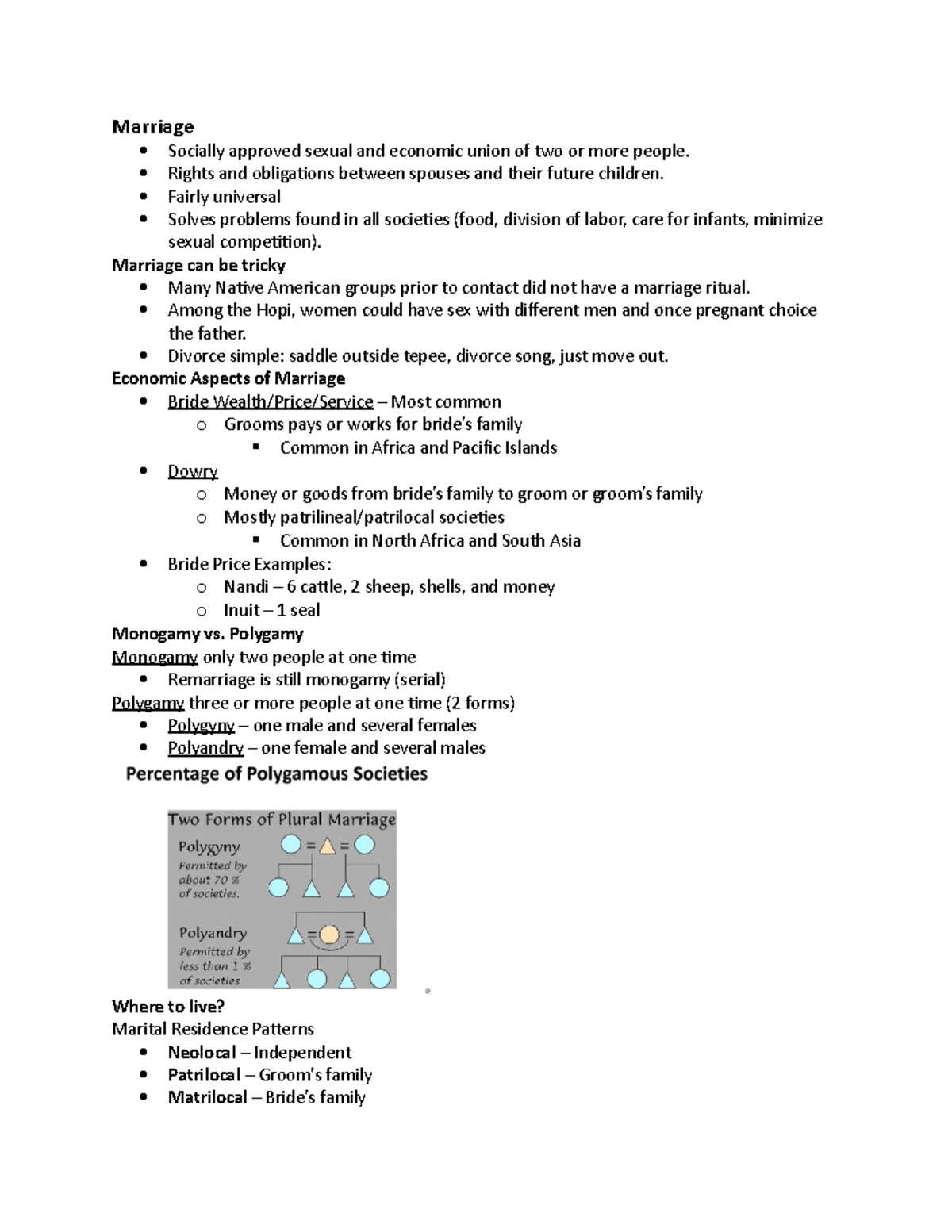 Marriage and the Family - Marriage Socially approved sexual and ...