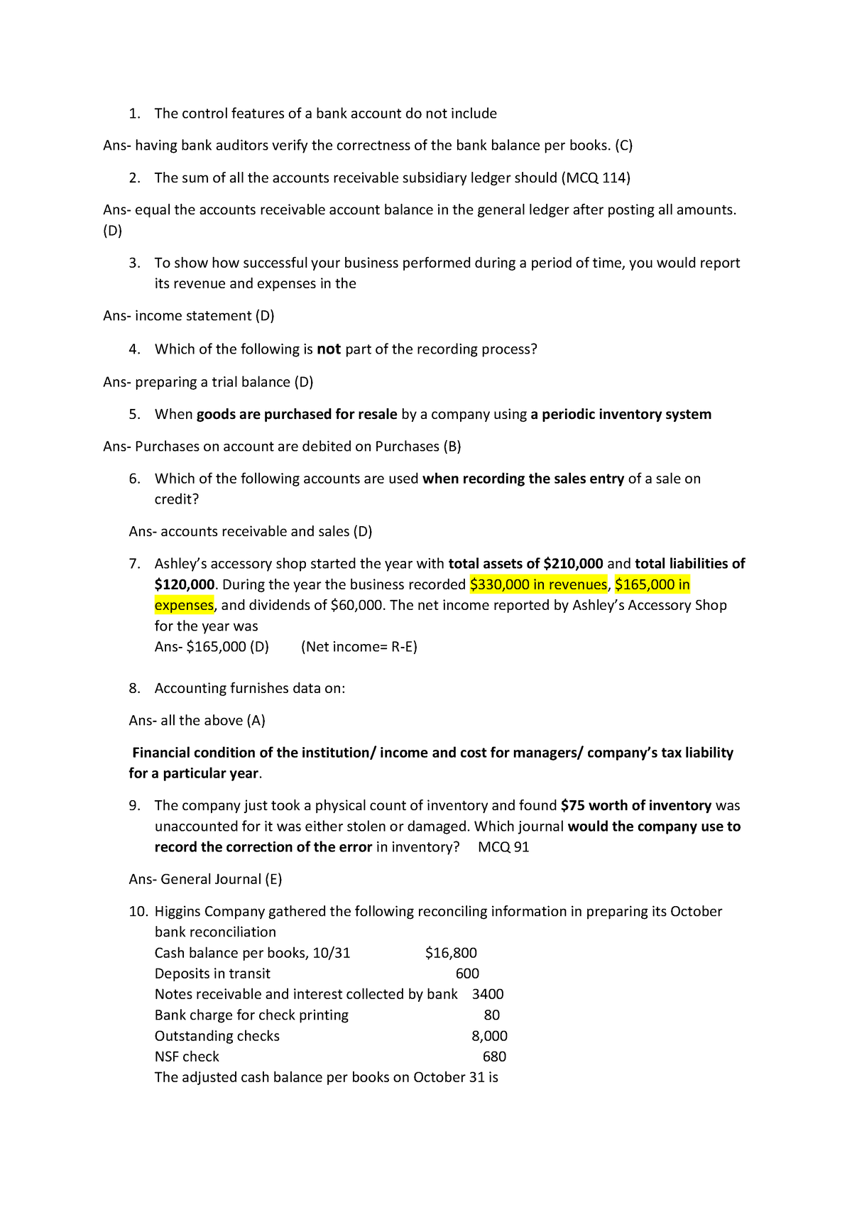 accounting-final-mcqs-the-control-features-of-a-bank-account-do-not