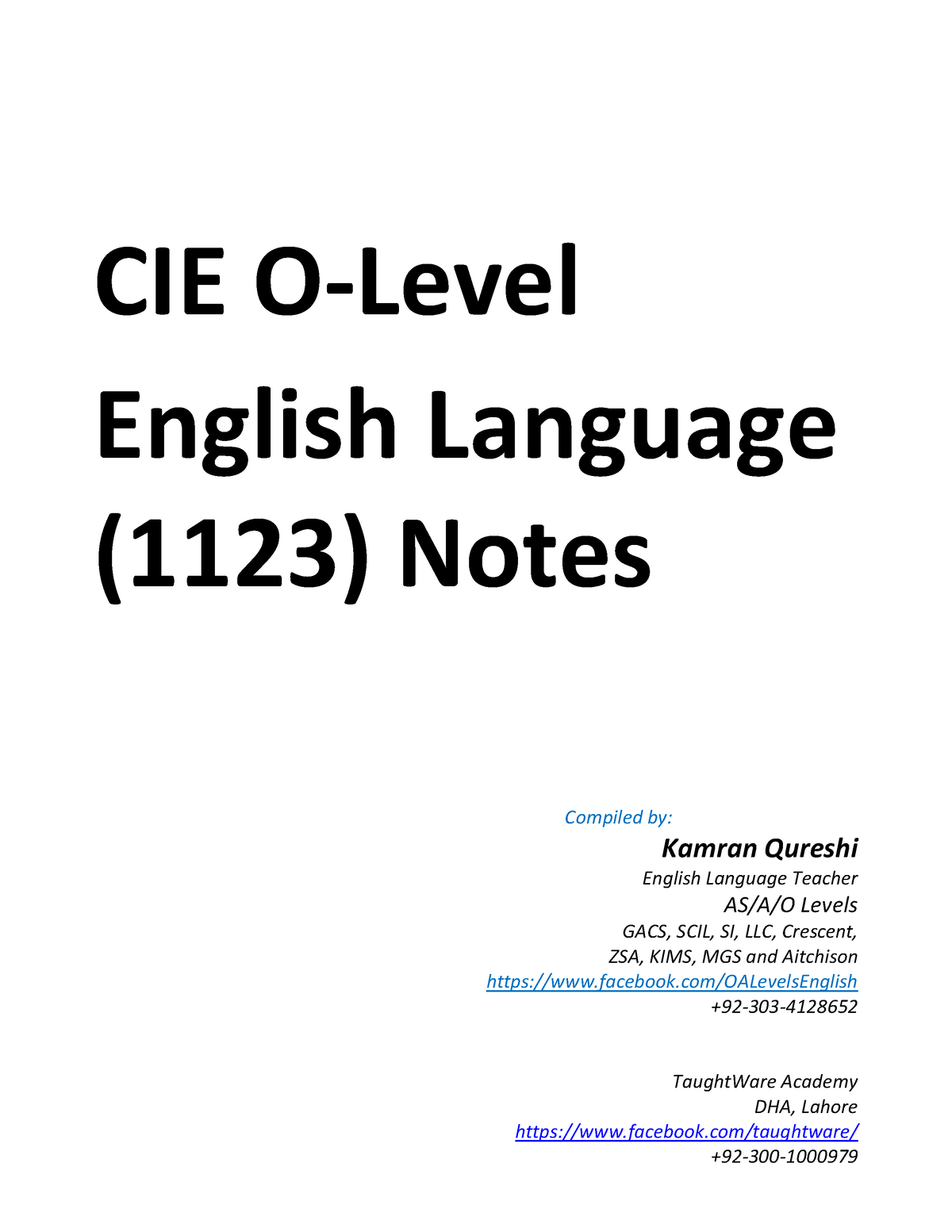 complete-english-package-cie-o-level-english-language-1123-notes