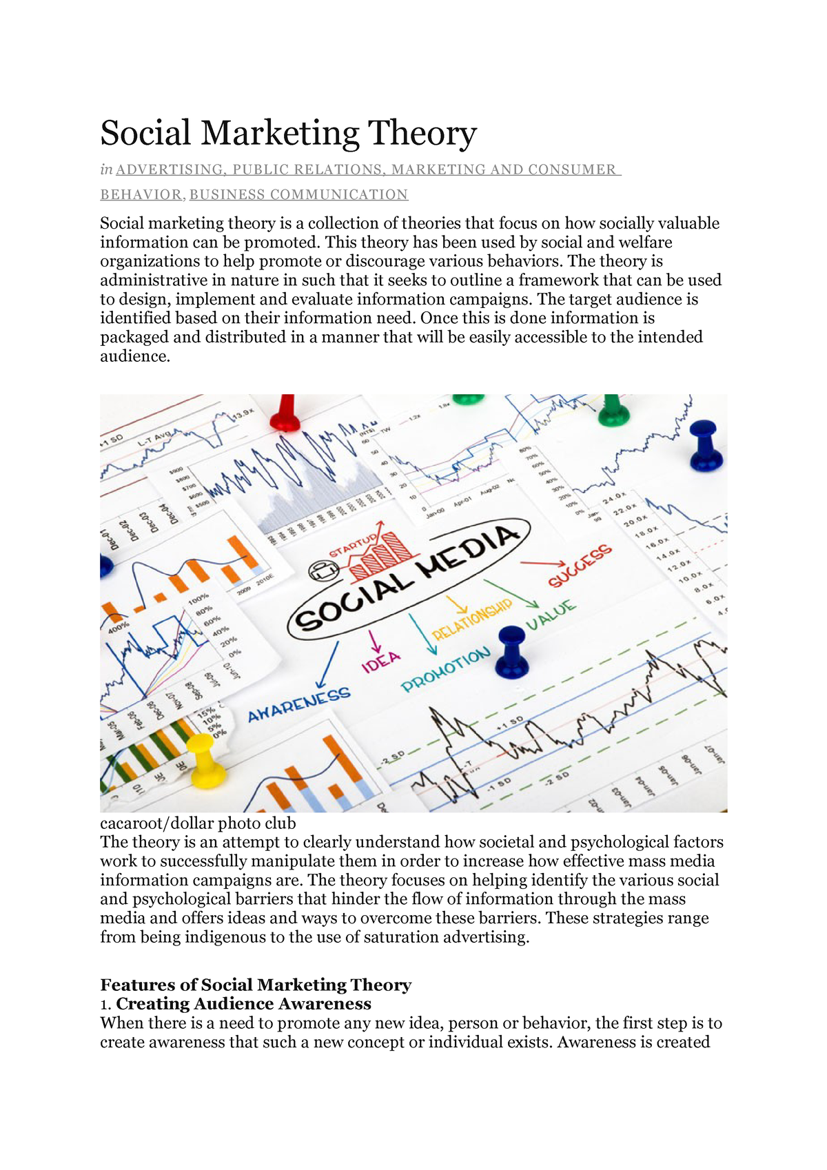 Social Marketing Theory And Other Models - Social Marketing Theory In ...