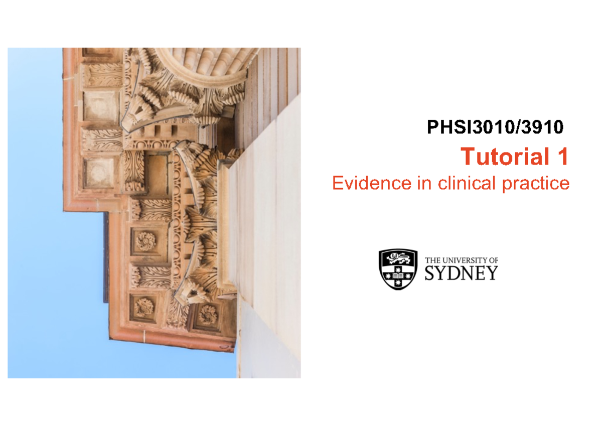 Tutorial+1+-+slides - Tutorial hand out for students neuromuscular ...