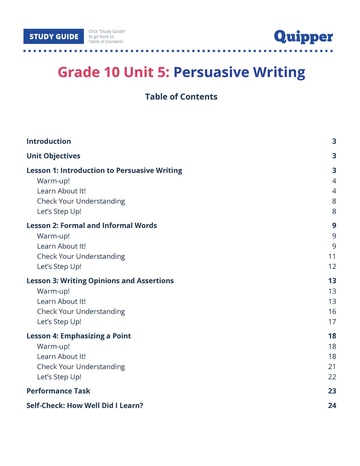 persuasive essay module grade 10