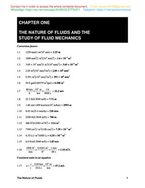 Solution Manual For Fluid Mechanics For Engineers – David Chin ...