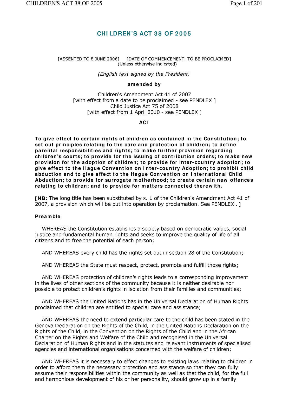 2005-038-childrensact-ch-i-ld-ren-s-act-3-8-of-2-0-0-5-assented-to