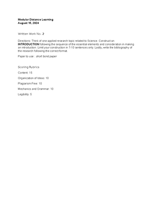 3is Q2 Module 1 - 3Is - Finding the Answers to the Research Questions ...