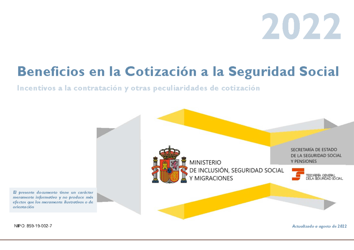 Beneficios EN CotizacióN SS 2022 - 2022 Beneficios En La Cotización A ...