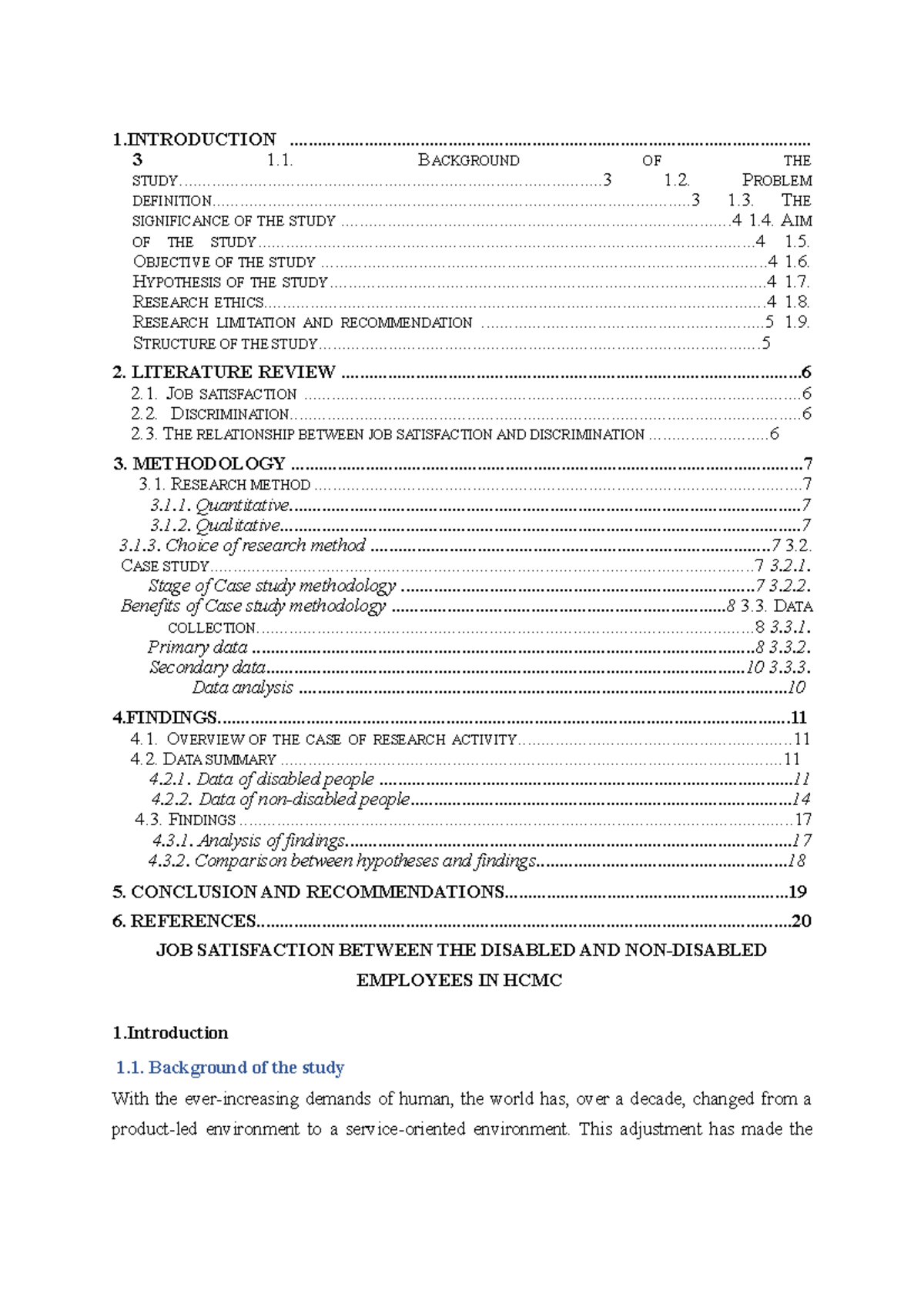 research-project-for-job-satisfaction-in-hcm-1-studocu