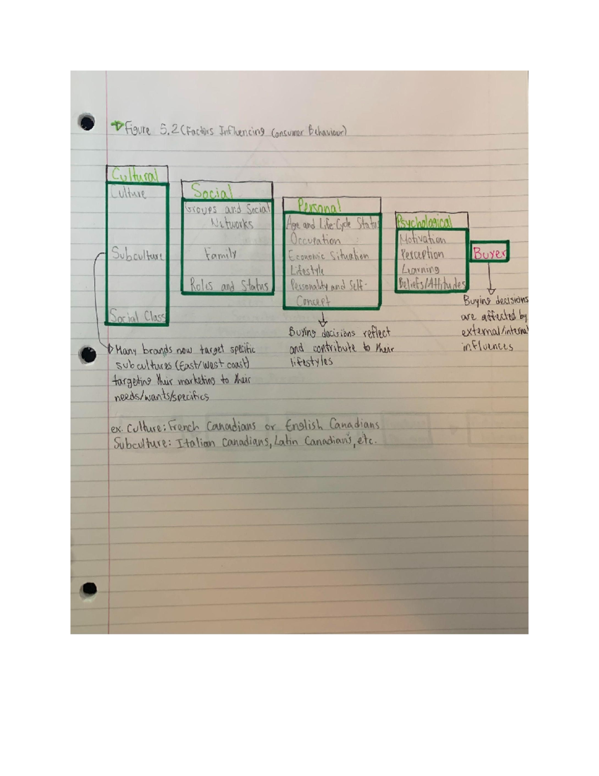Untitled document - Figure explaining the factors that affect consumer ...
