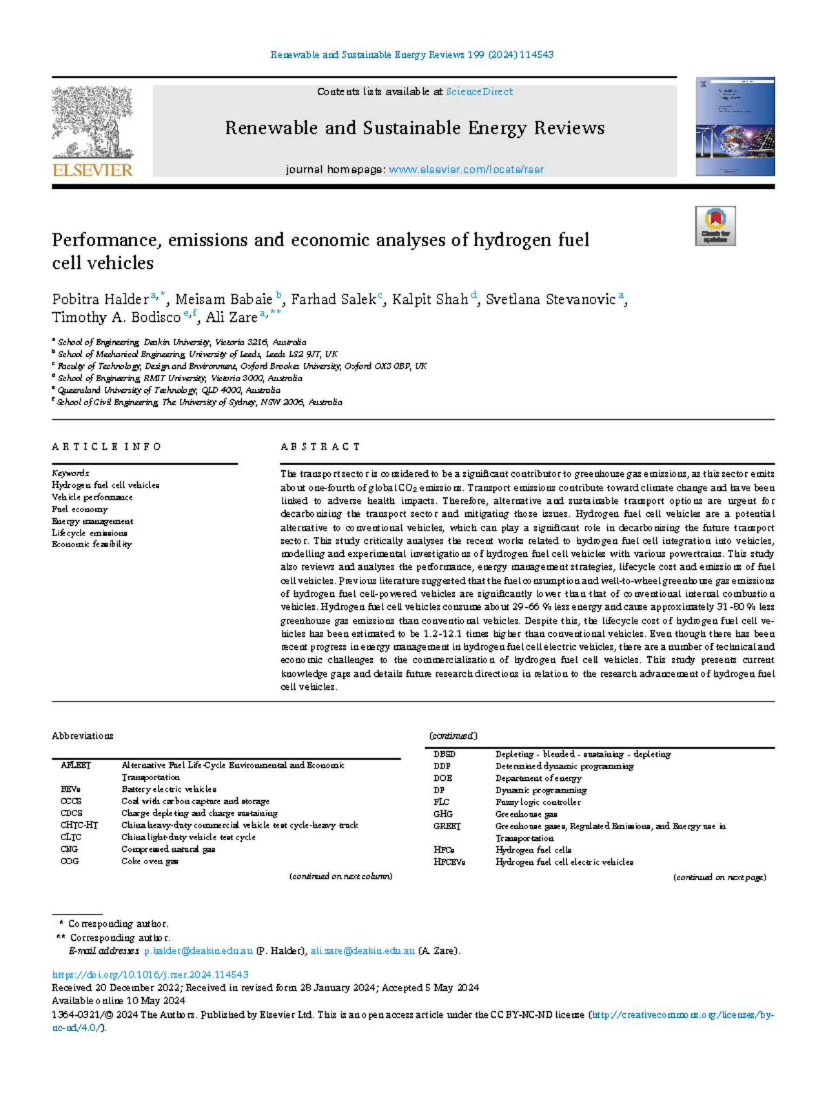 Ingles - Renewable and Sustainable Energy Reviews 199 (2024) 114543 ...