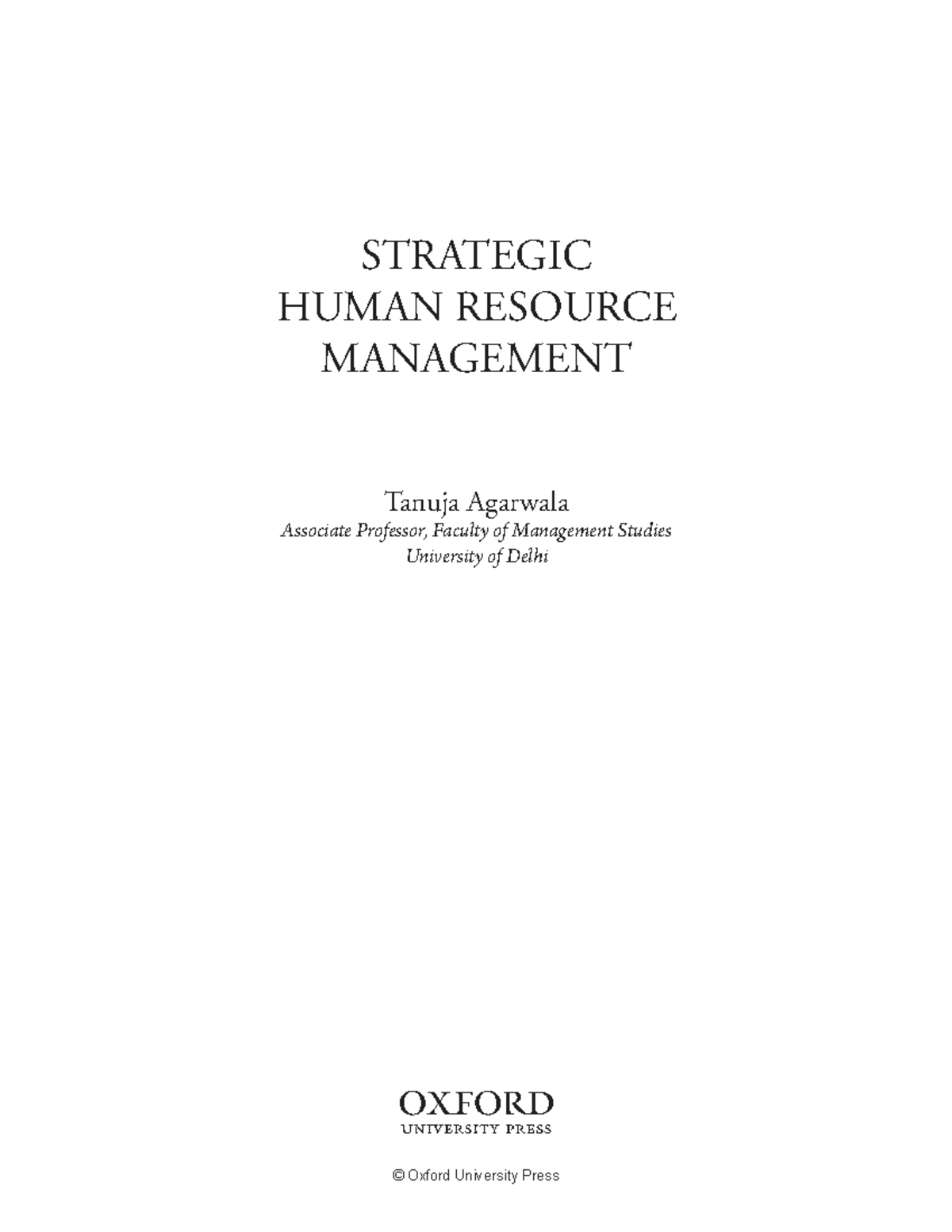 shrm-books-strategic-human-resource-management-tanuja-agarwala