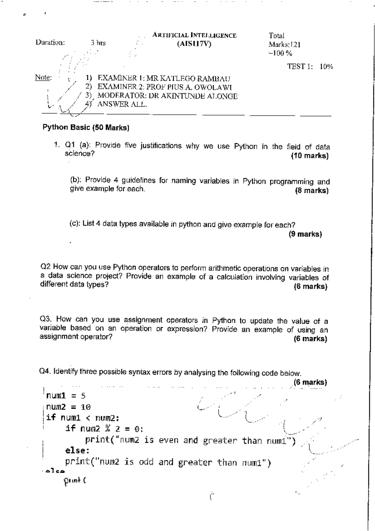 Artificial Intellince MEMO For advanced Diploma Computer Systems ...