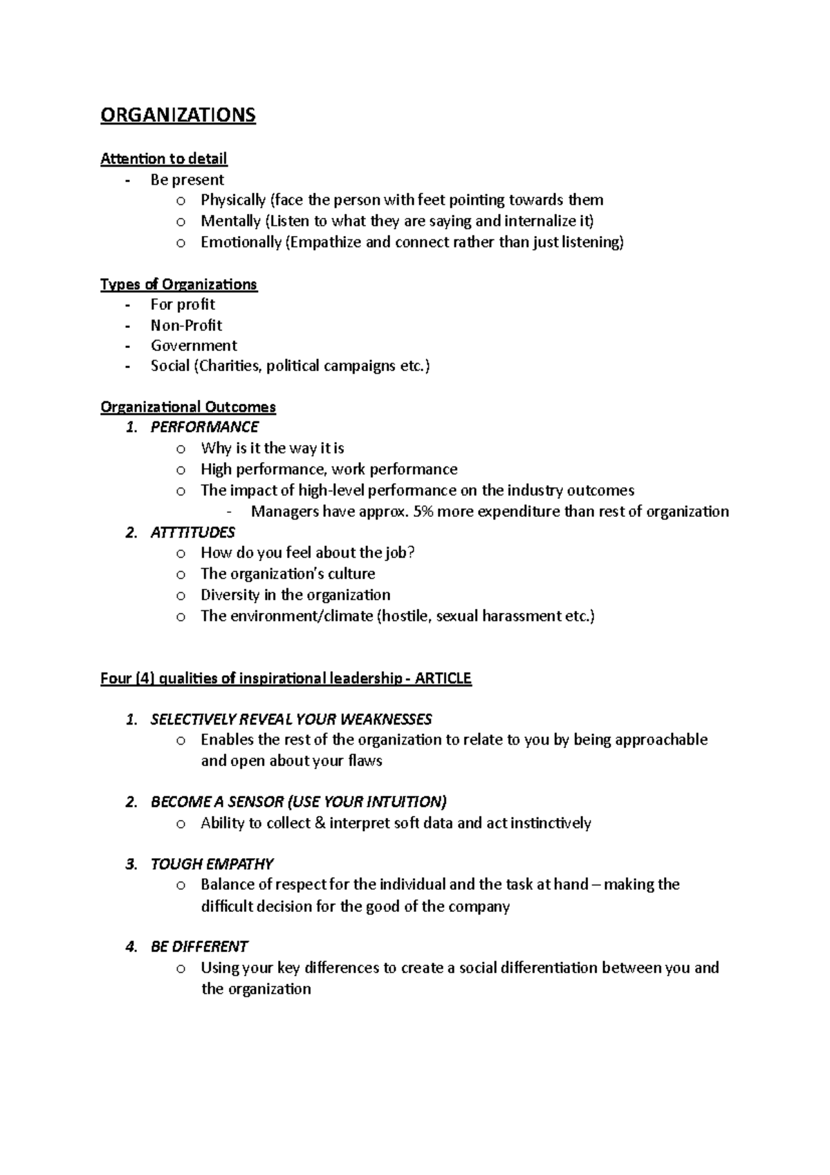 Exam 1 Notes Topics And Content That Was Covered During The Revision