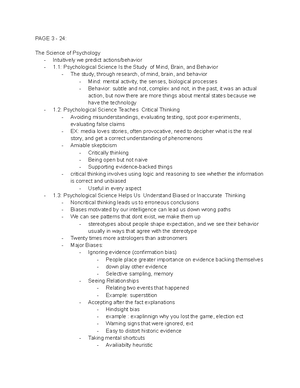 Chapter 4 Notes - Chapter 4 Notes: Clinical Assessment, Diagnosis, and ...