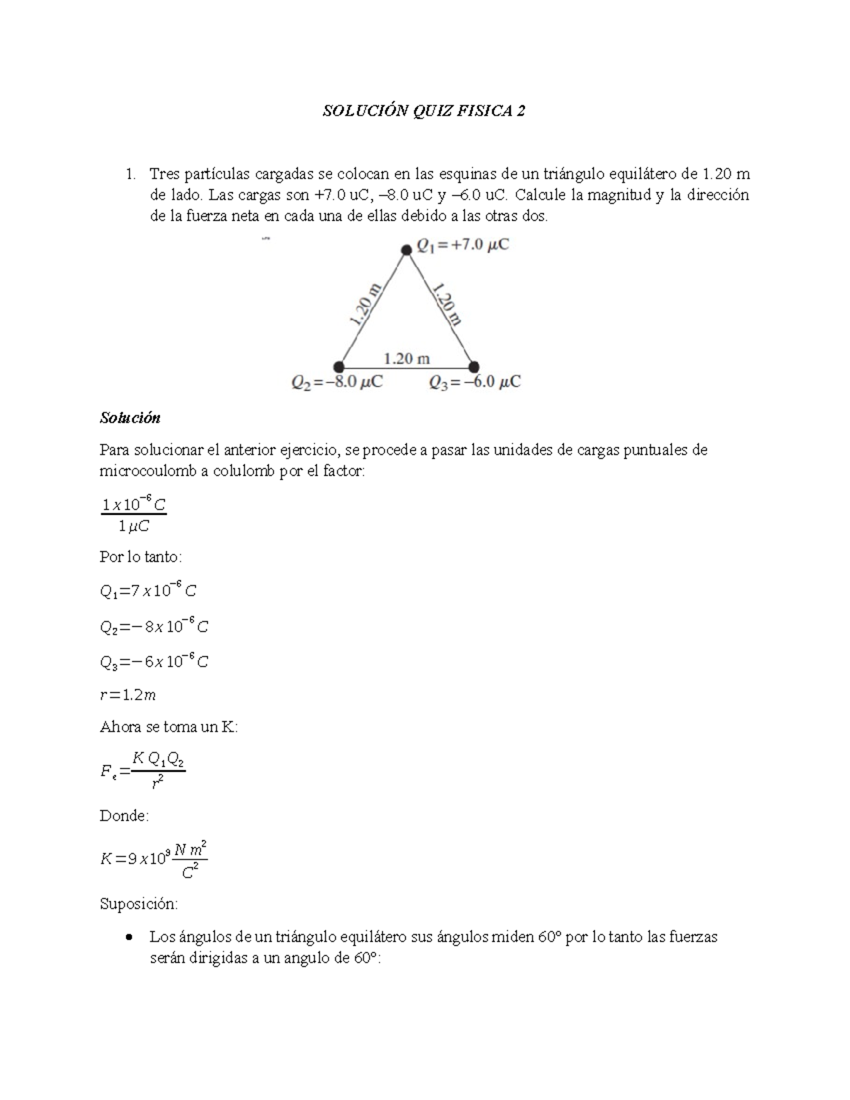 Solucion-quiz-fisica-2 Compress - ####### SOLUCIÓN QUIZ FISICA 2 Tres ...