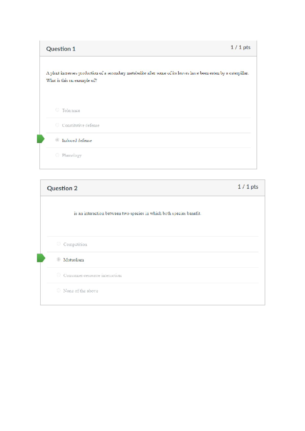 Lab q2 Lab Quiz 2 Bio120H1 Studocu