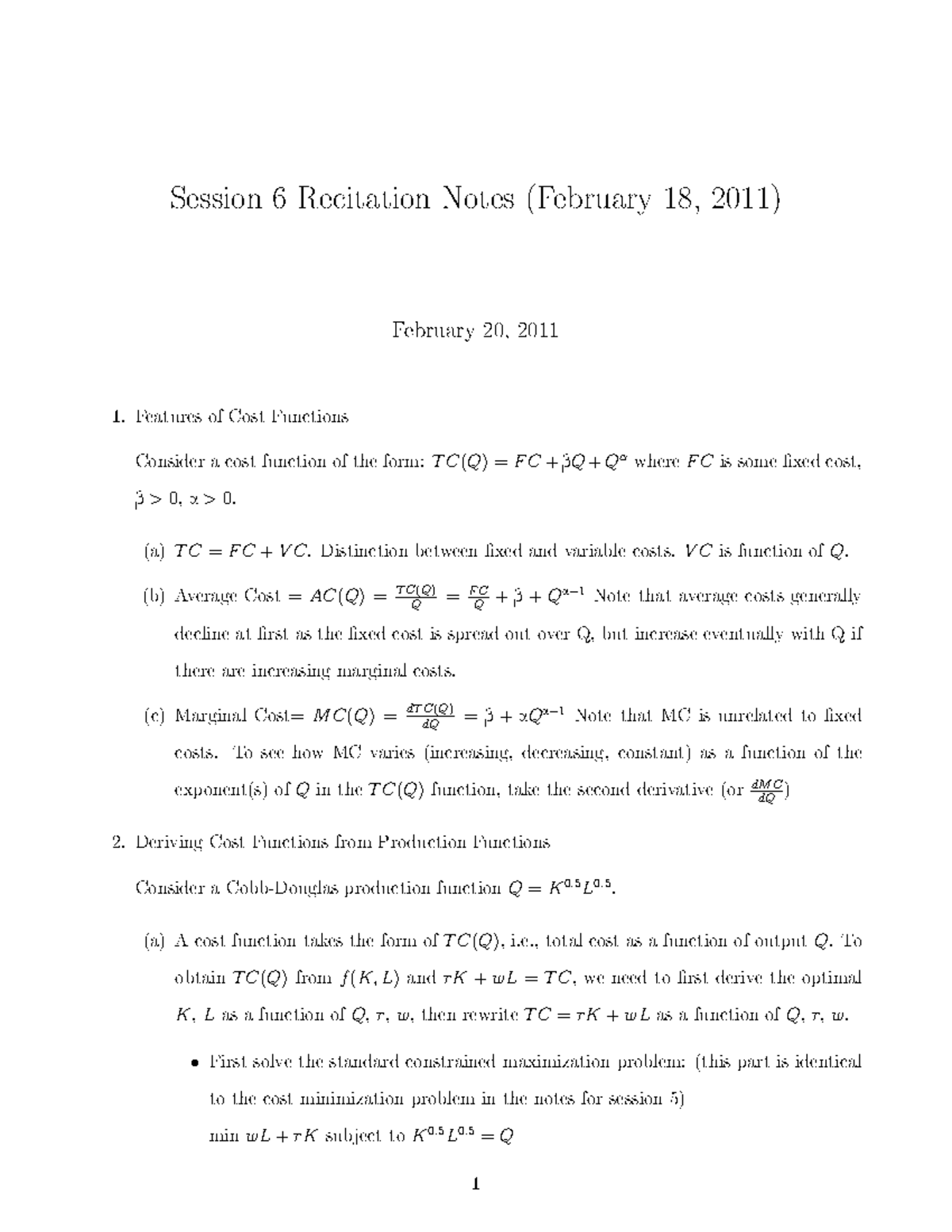 Review 6 Bepp 250 Managerial Economics Upenn Studocu