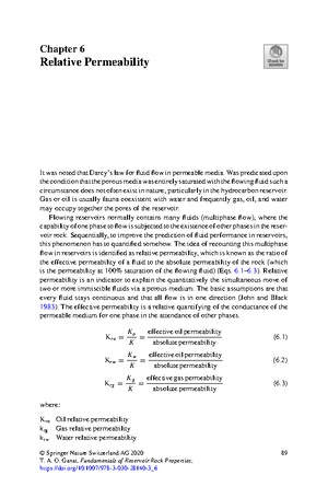 Reservoir Petrophysics Lab - Objectives: Determine Porosity Of Core ...