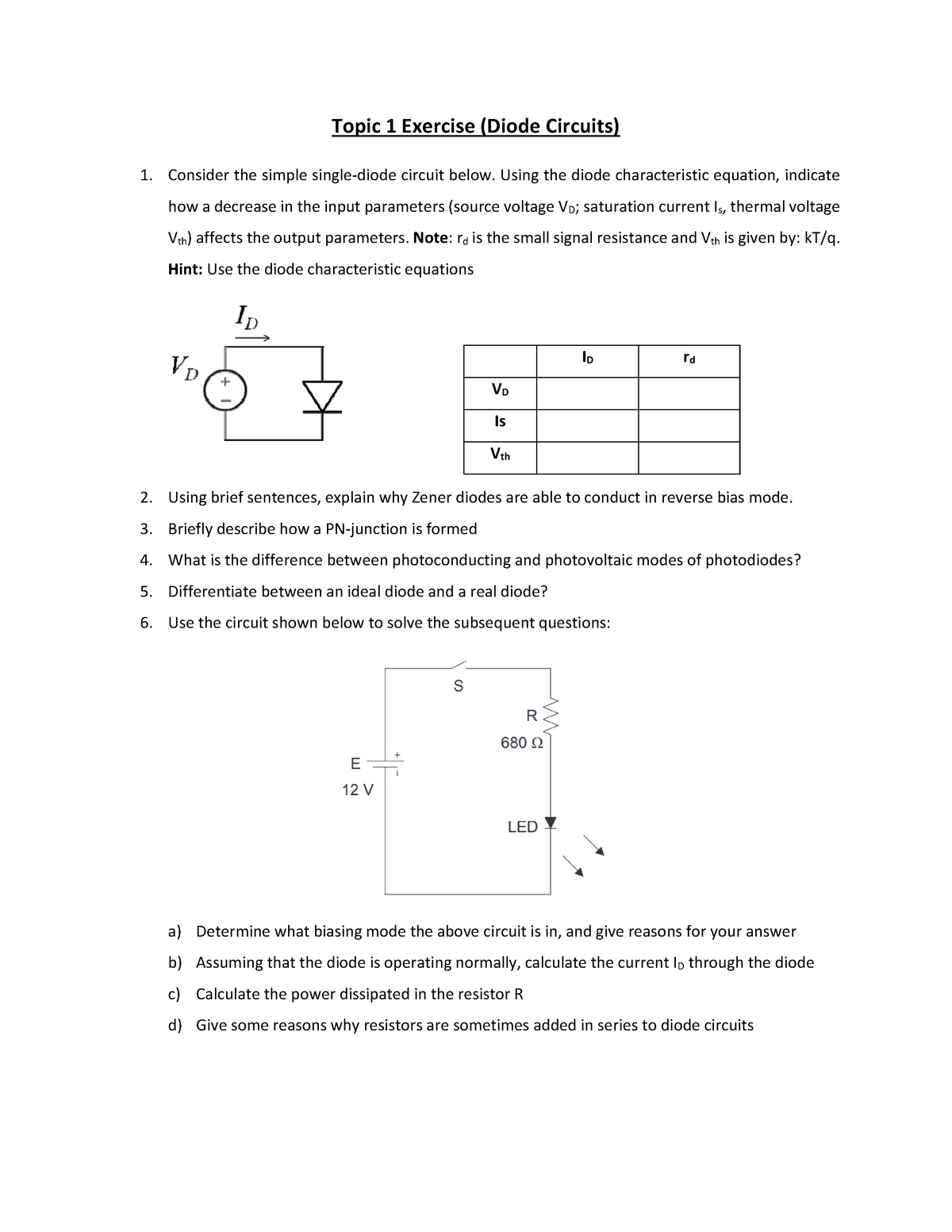 Topic 1 Exercise modelling and simulation using simulink Topic 1