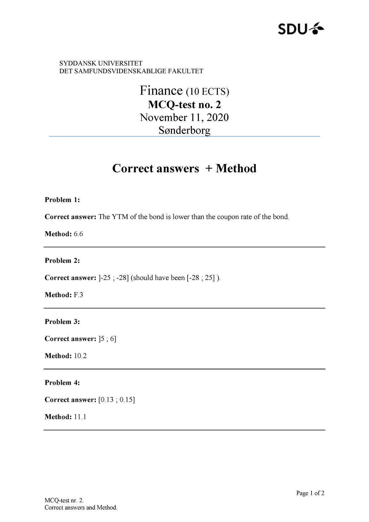 assignment method mcq