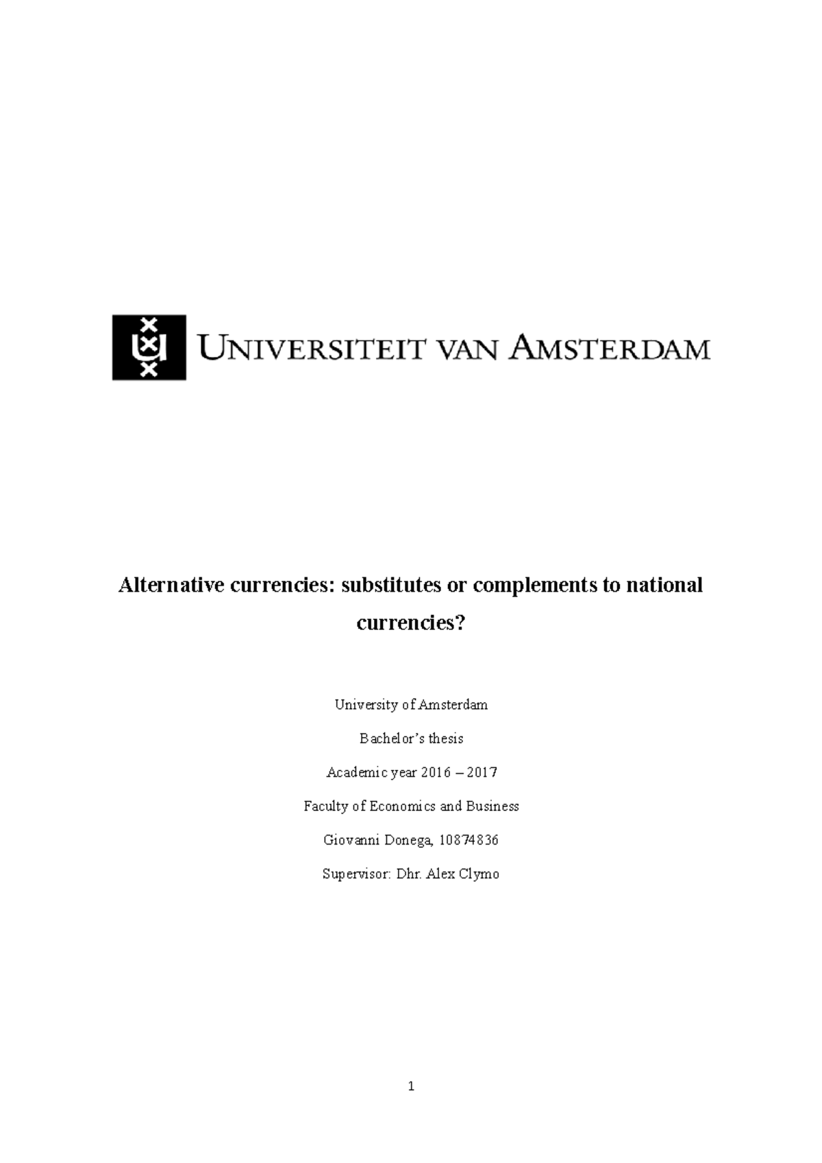 bsc-economics-and-finance-alternative-currencies-substitutes-or
