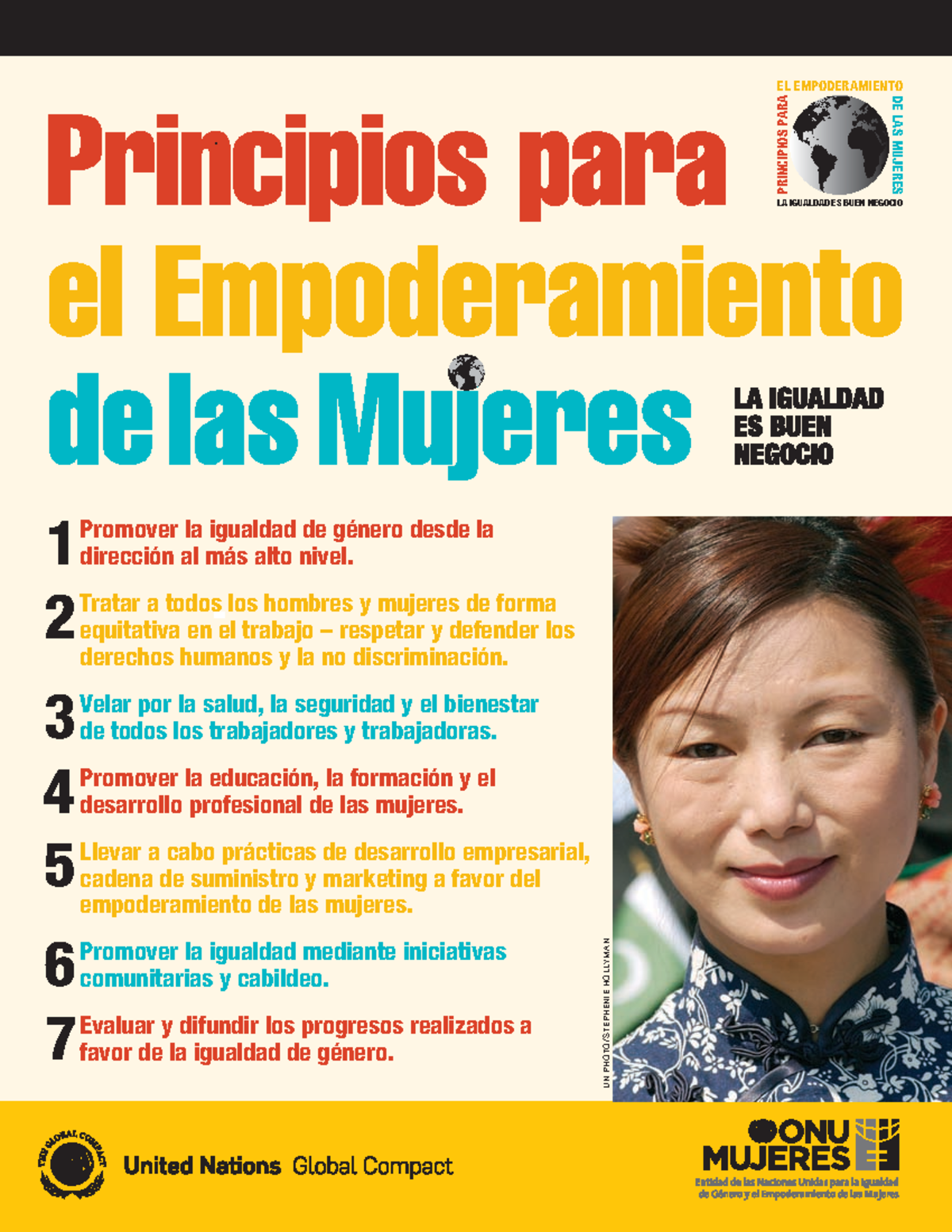 Principios para el empoderamiento de las mujeres - Promover la igualdad ...