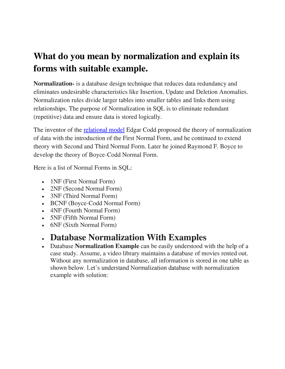 rdbms-ok-this-what-do-you-mean-by-normalization-and-explain-its