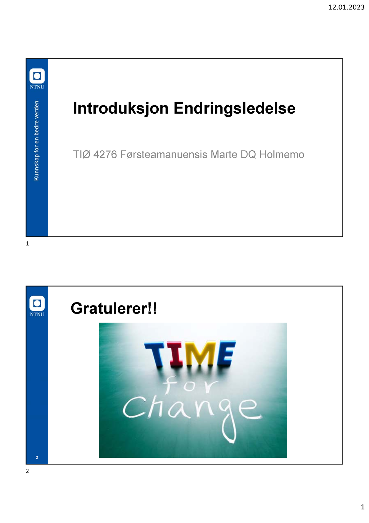 Slide 1-3 - Dette Kan Hjelpe Dere å Bestå. Mye Bra Informasjon ...