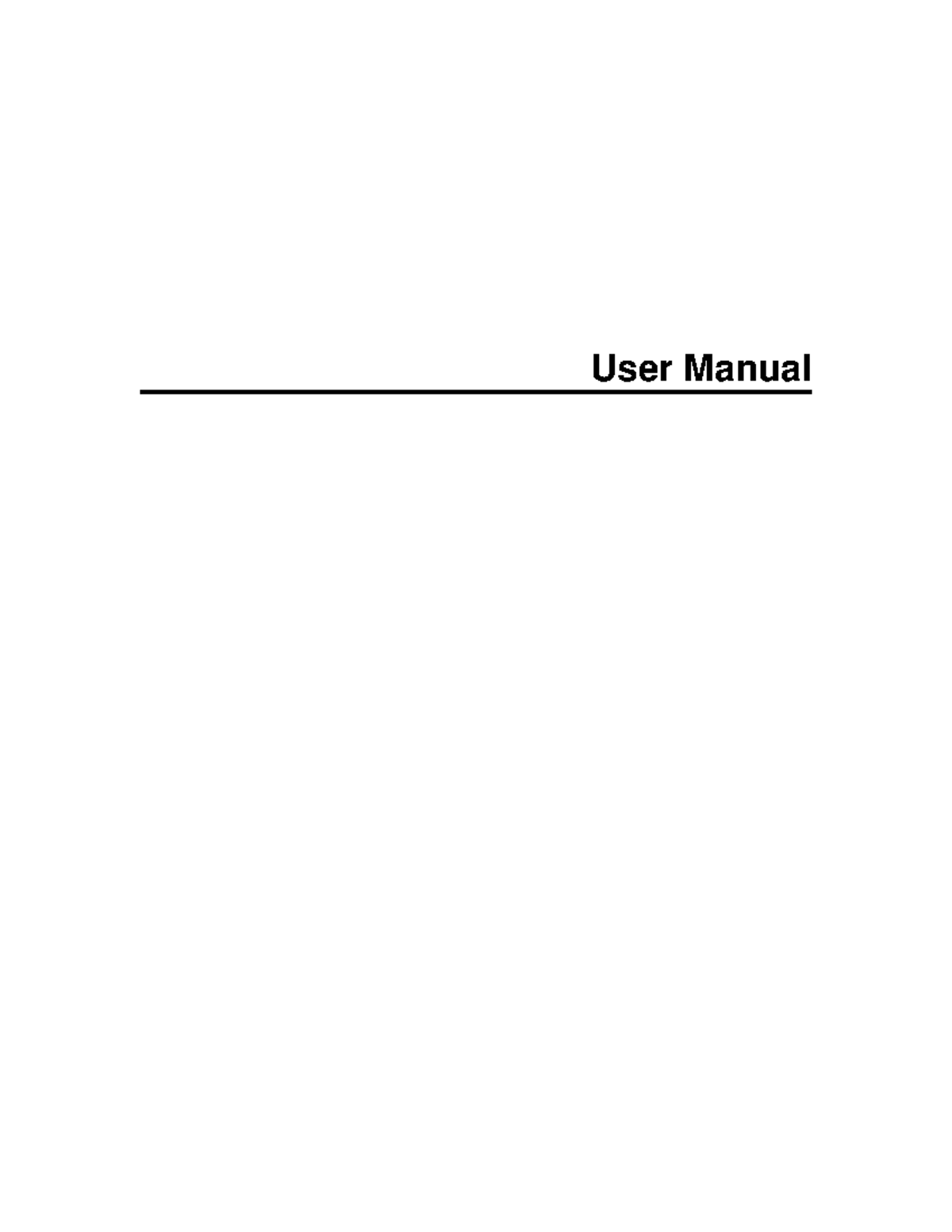 Sobek User Manual - Table of Contents 1. User - Studeersnel