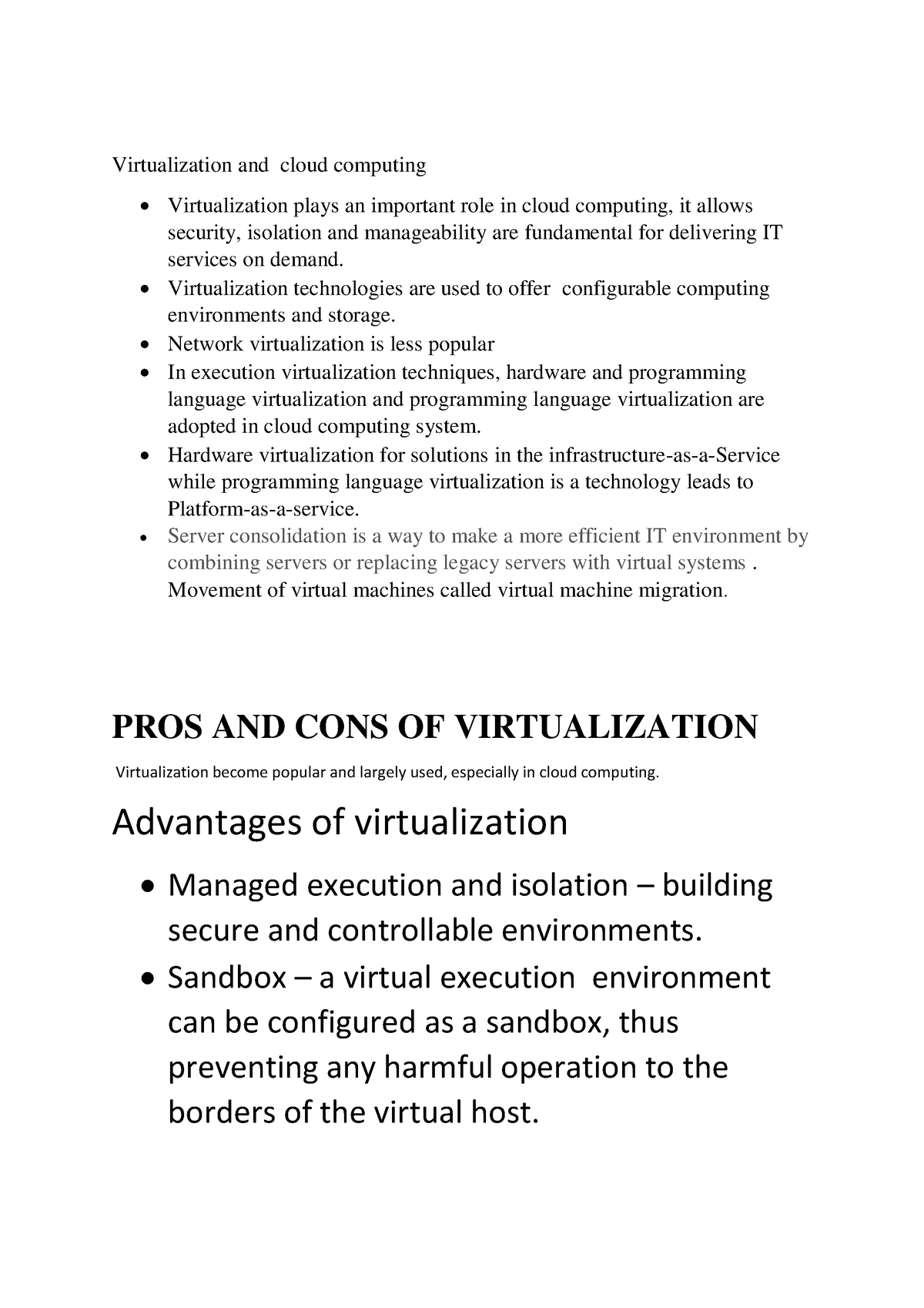 Virtualization - Computer - Virtualization And Cloud Computing ...