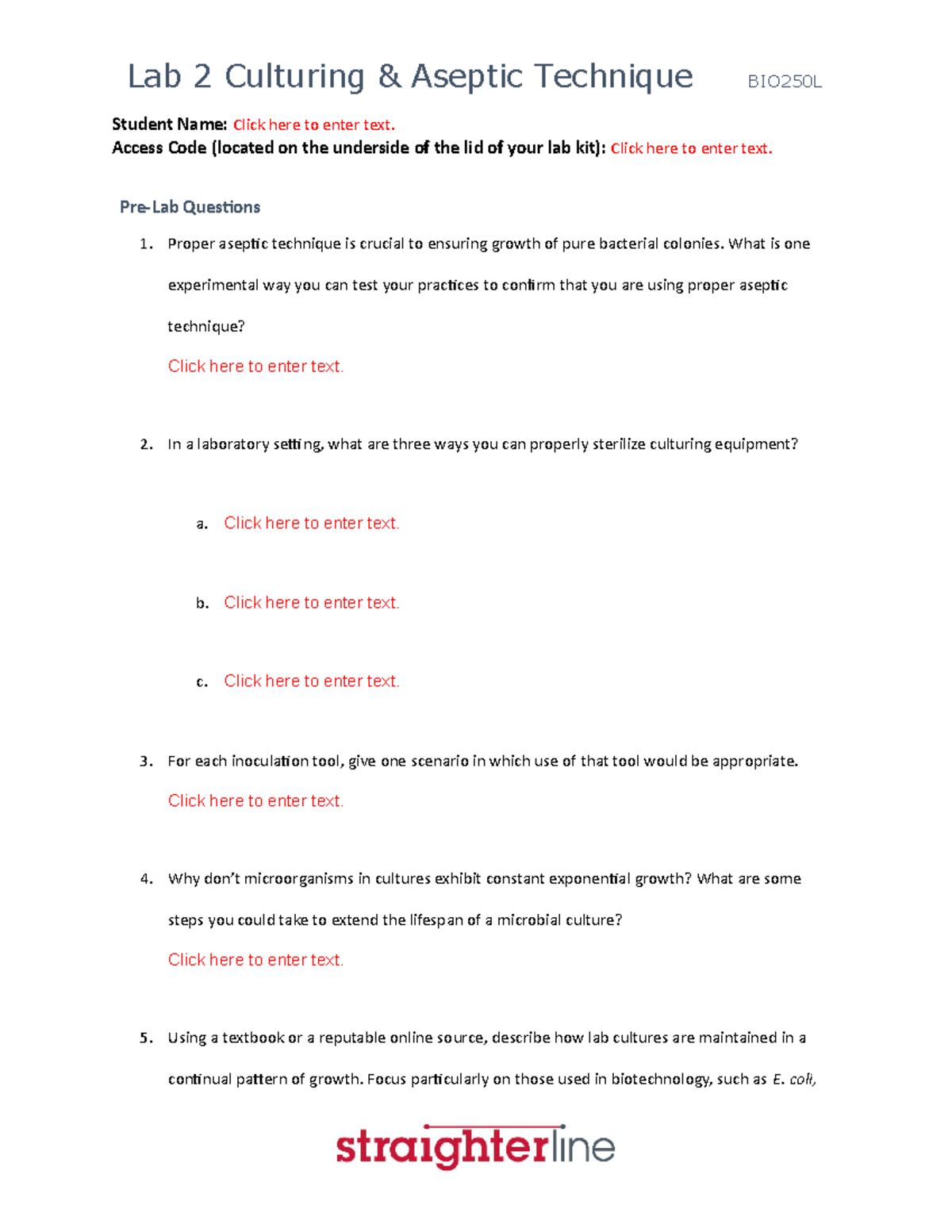 BIO250L+V2+Lab+2 - 2012 - Student Name: Click here to enter text ...