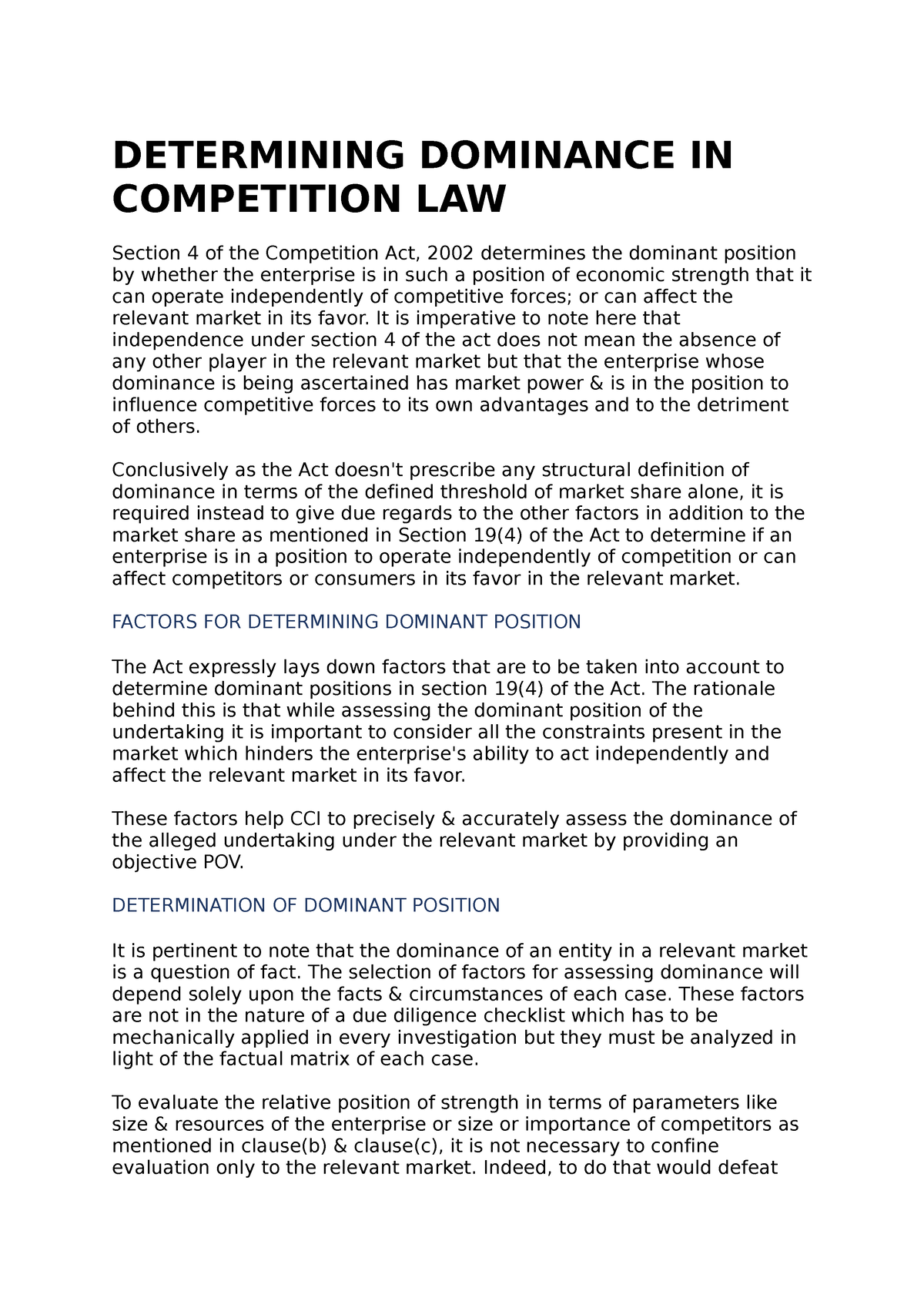 determining-dominance-in-competition-law-determining-dominance-in