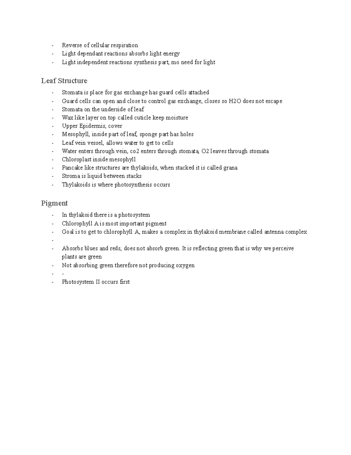 Photosynthesis - Plant energy cycles, structure and diagrams - Reverse ...