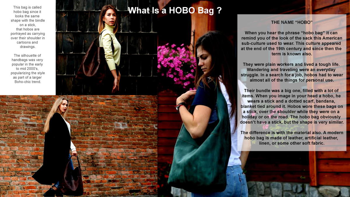 50 Hobo Bag Study - This bag is called hobo bag since it shape with the  bindle looks the same that - Studocu
