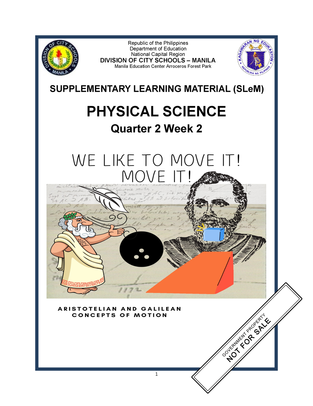 Physical- Science Q2 Mod2 - ϭ Republic Of The Philippines Department Of ...