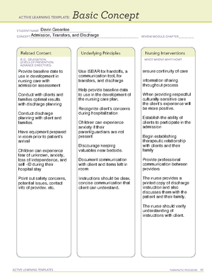 Active Learning Template Basic Concept - ACTIVE LEARNING TEMPLATES