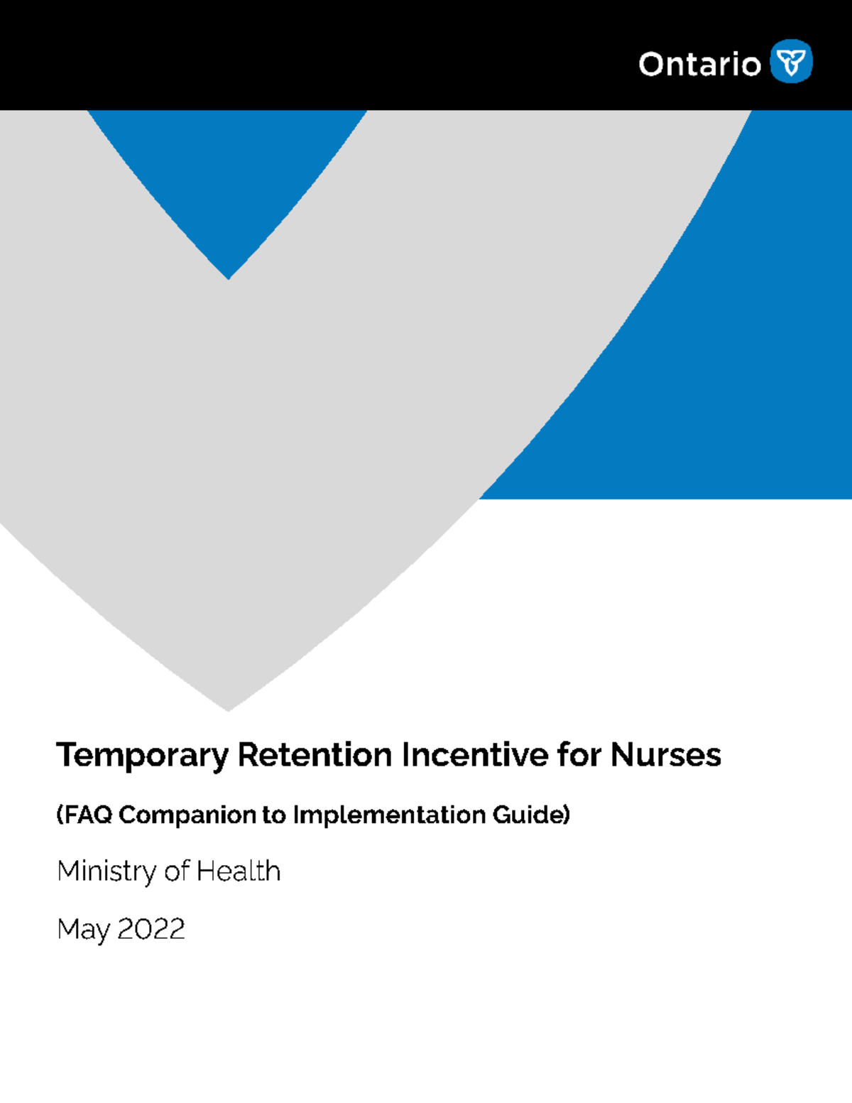 Temporary retention incentive for nurses program guide may 2022 1425