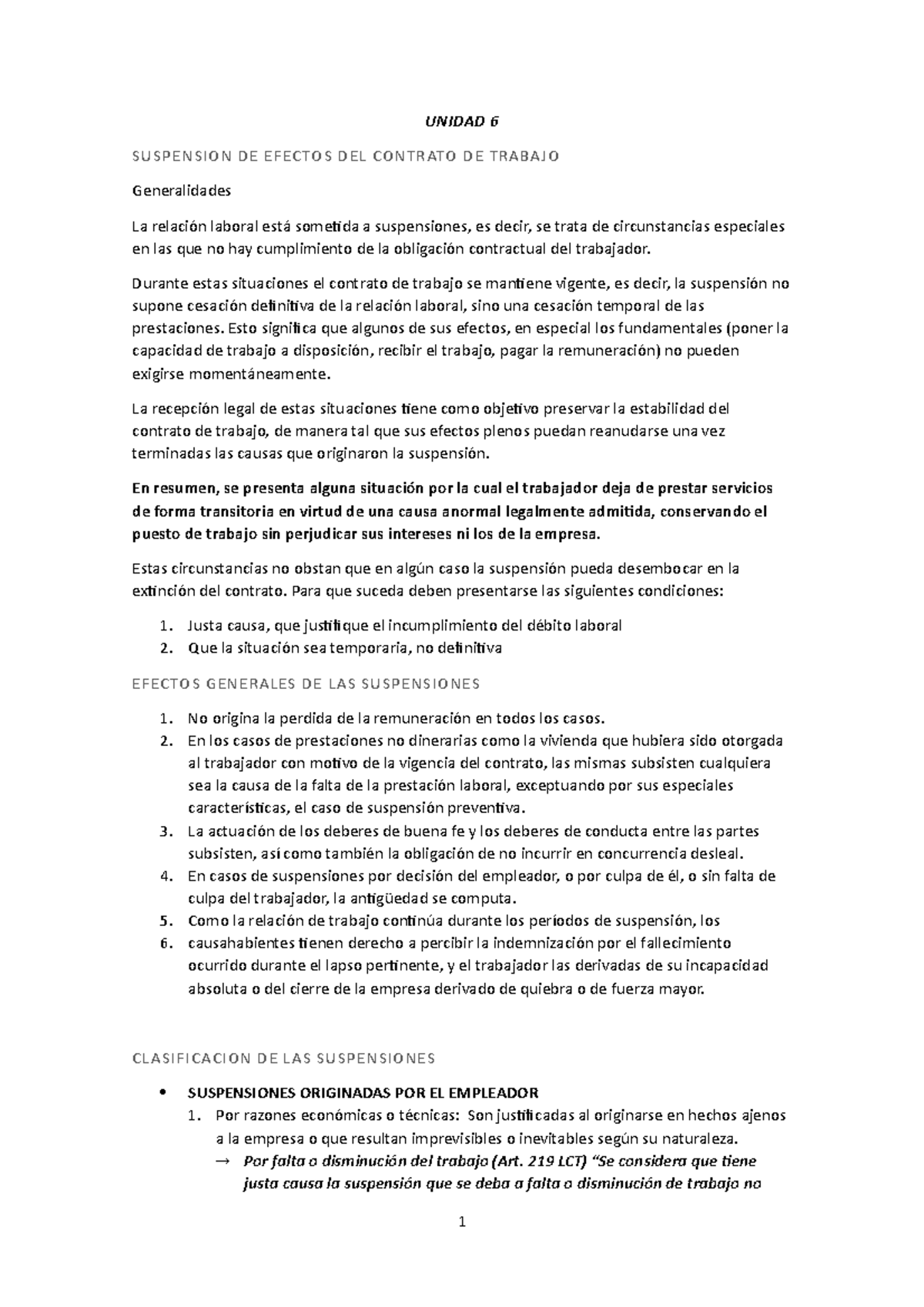 Segundo Parcial - RESUMEN SEGUNDA PARTE DEERCHO LABORAL Y PREVISONAL ...