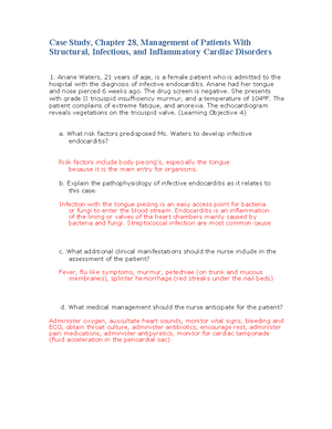 CS Ch27 Management Of Patients With Coronary Vascular Disorders - Case ...