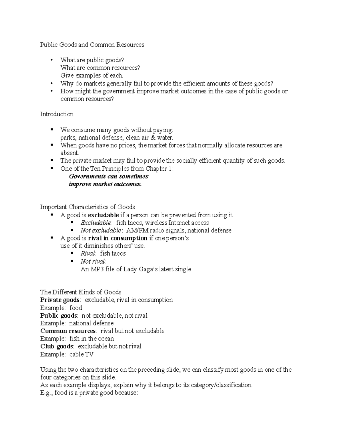 microeconomics chapter 11 homework