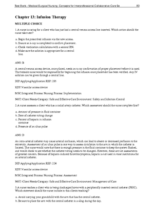 Chapter 14 Care of Preoperative Patients - Chapter 14: Care of ...