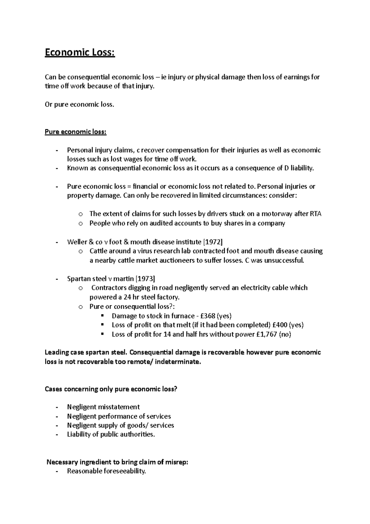 economic-loss-lecture-notes-1-economic-loss-can-be-consequential