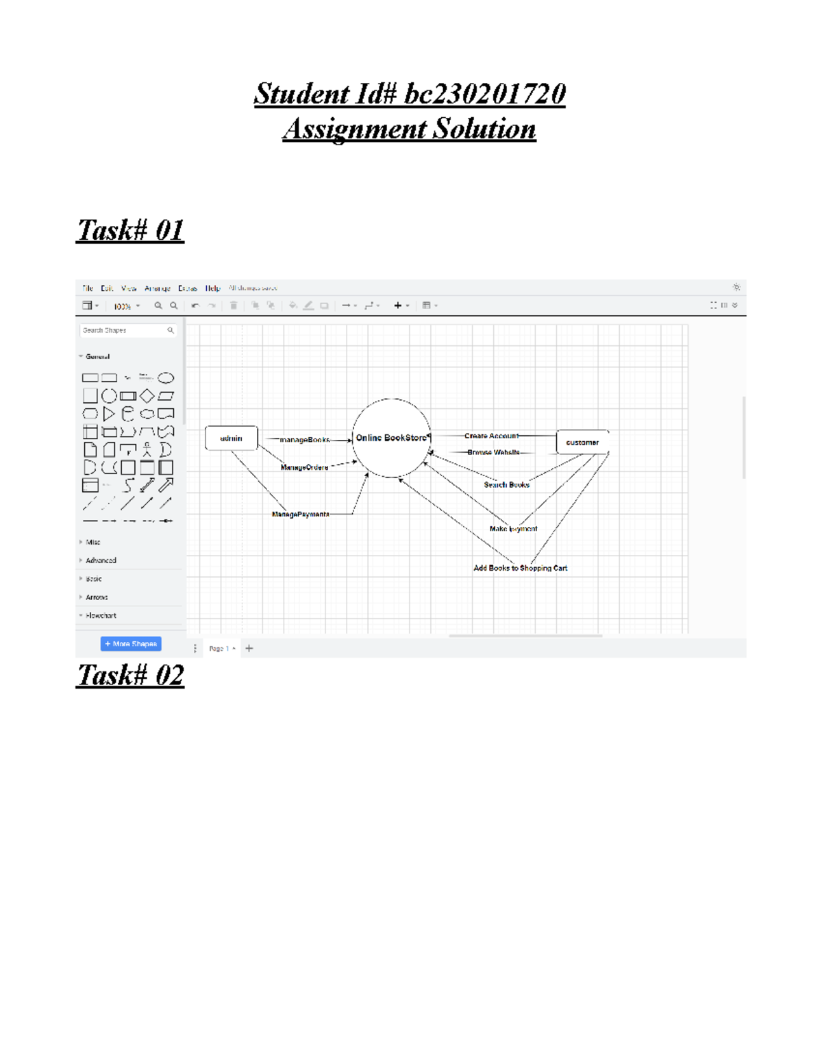 CS403 Assignment 2024 - Nothing - Computer Science - Student Id# Bc ...