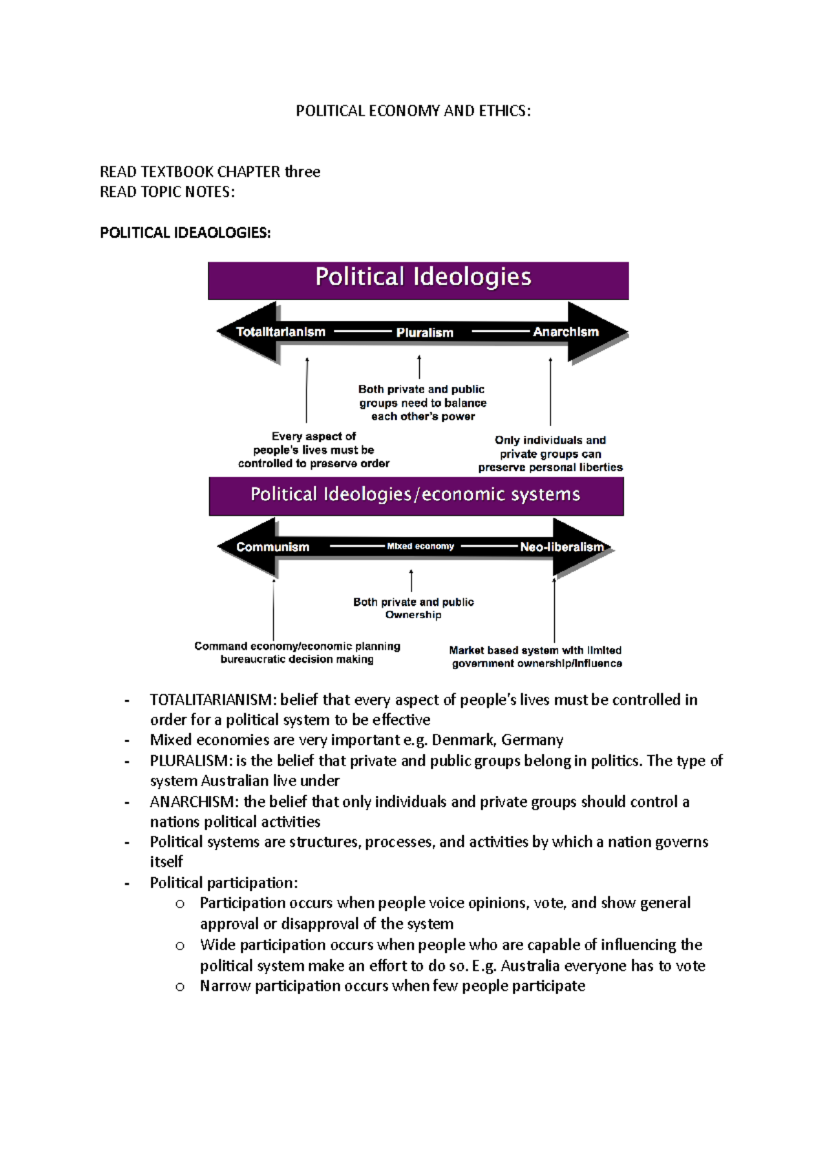 3. Political Economy AND Ethics - POLITICAL ECONOMY AND ETHICS: READ ...