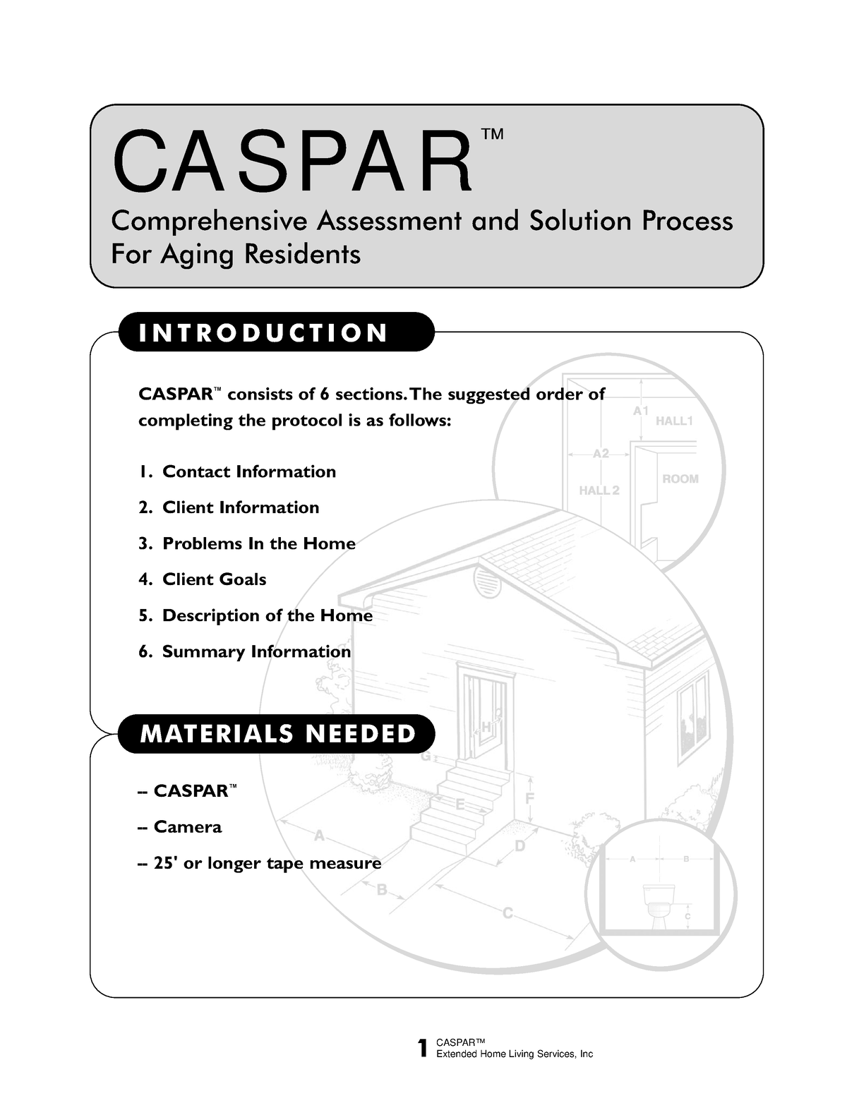 Caspar - CASPAR™ CASPAR ™ Comprehensive Assessment and Solution Process ...