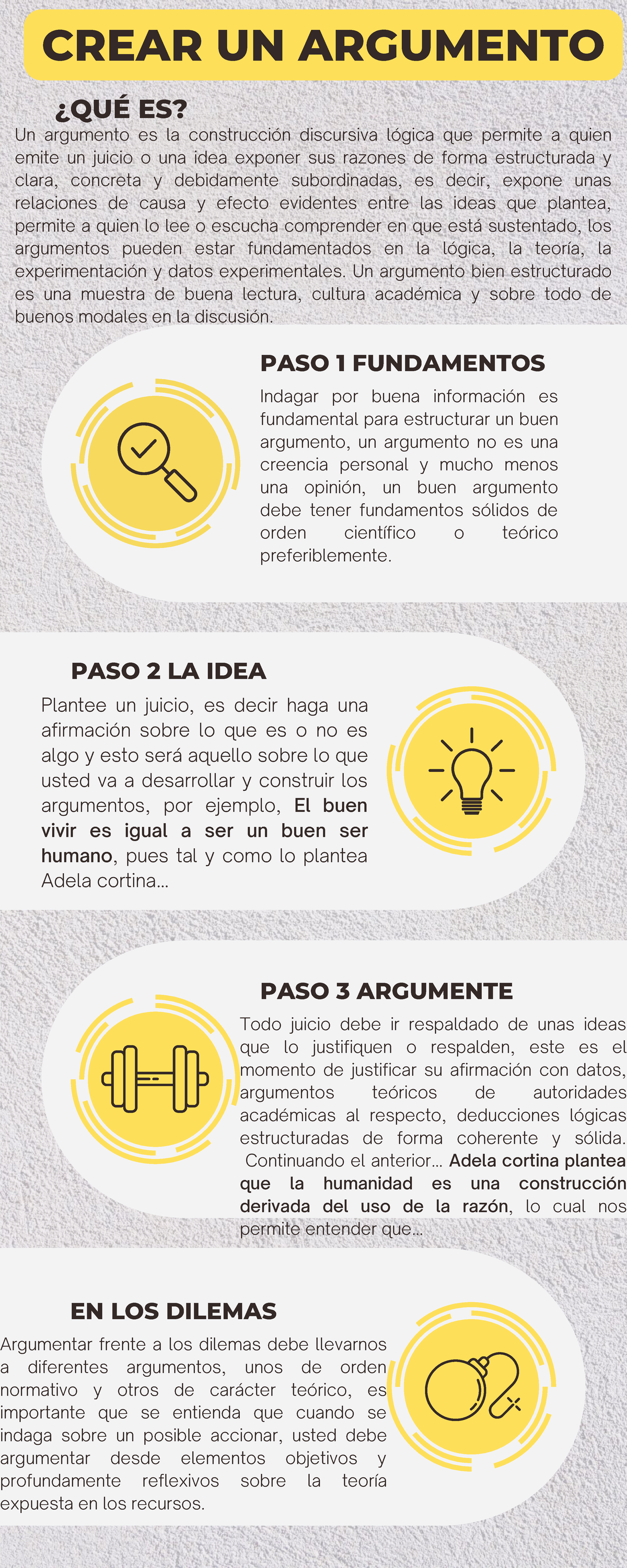 Como crear un argumento compressed - PASO 1 FUNDAMENTOS PASO 3 ...