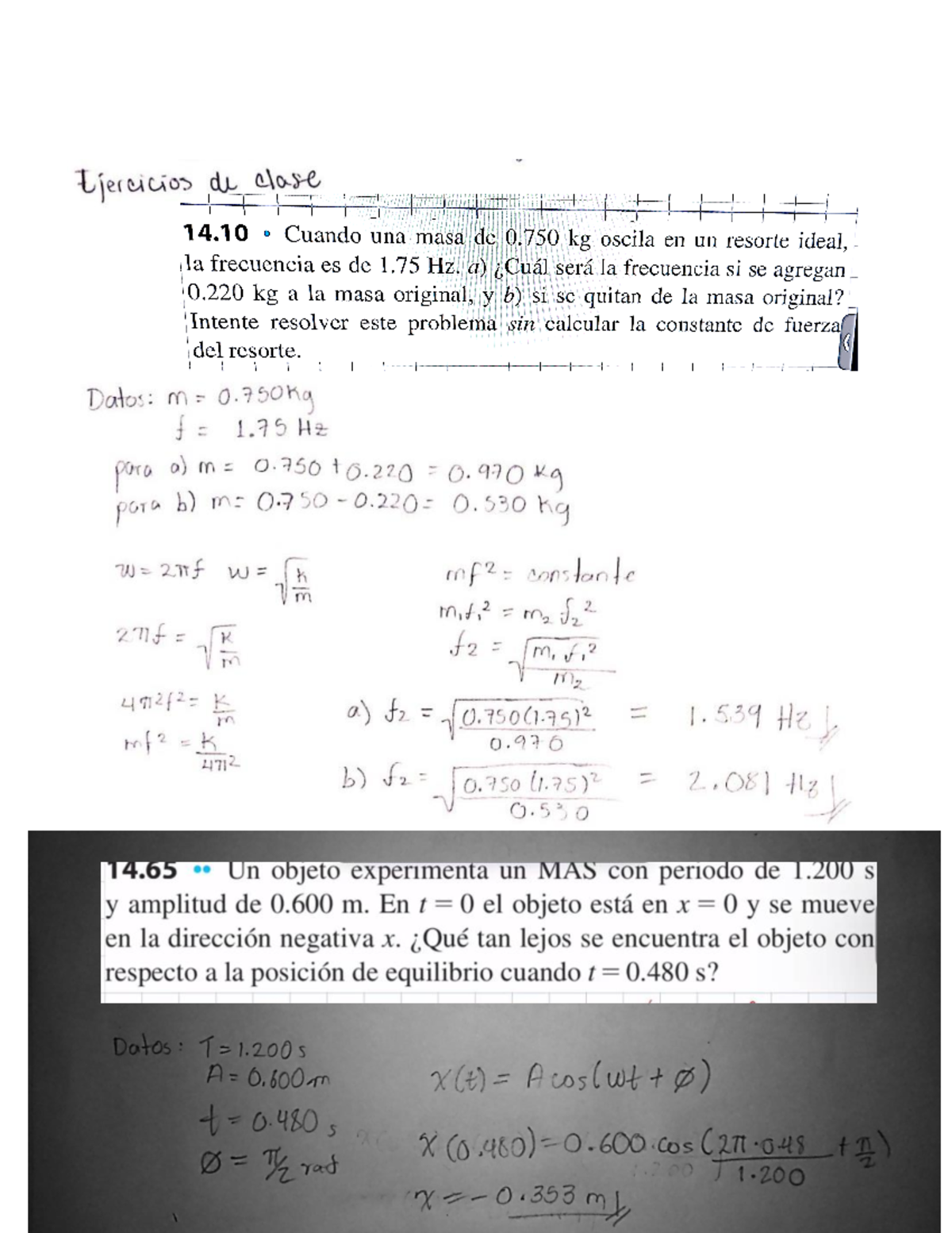 Tarea 1 Fisica 2 - Ejercicios - Física III - Studocu