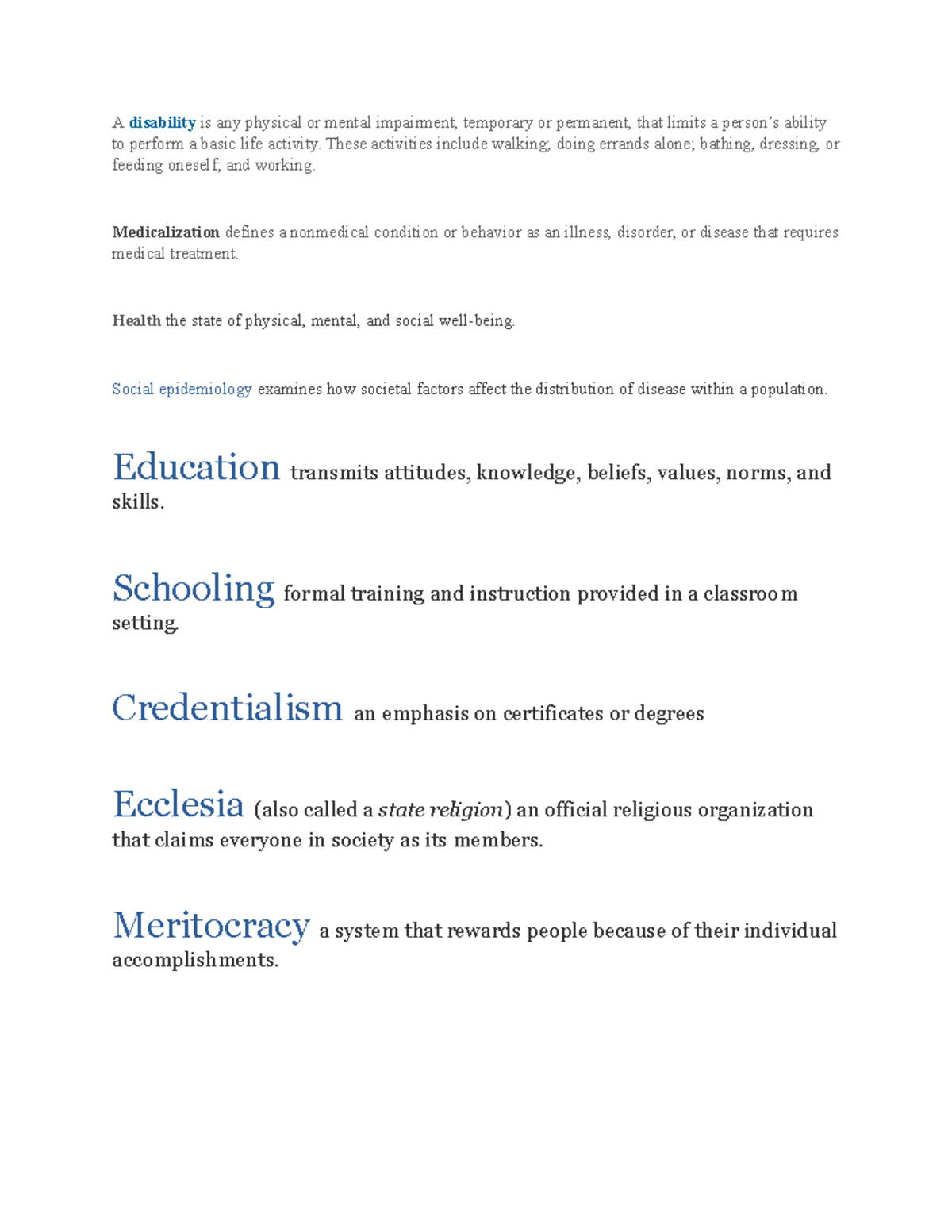 sociology-terms-a-disability-is-any-physical-or-mental-impairment