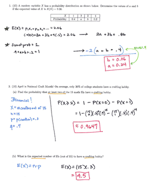 Power Series Practice - MATH 122 - Studocu