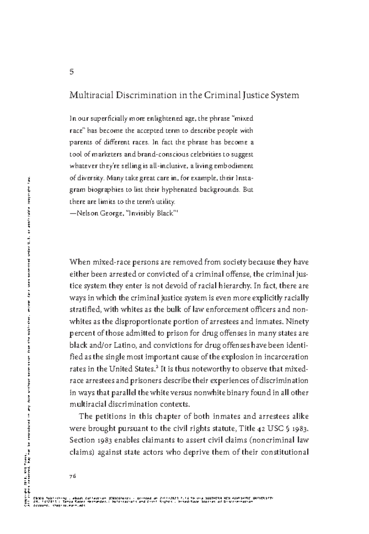 Multiracial Discrimin Multiracials And Civil R - 5 Multiracial ...
