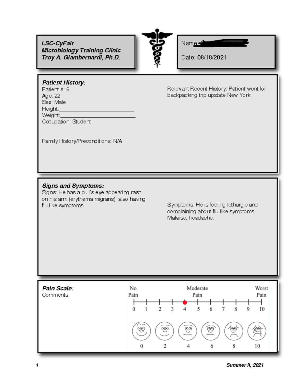 case study 8 1 patient identification